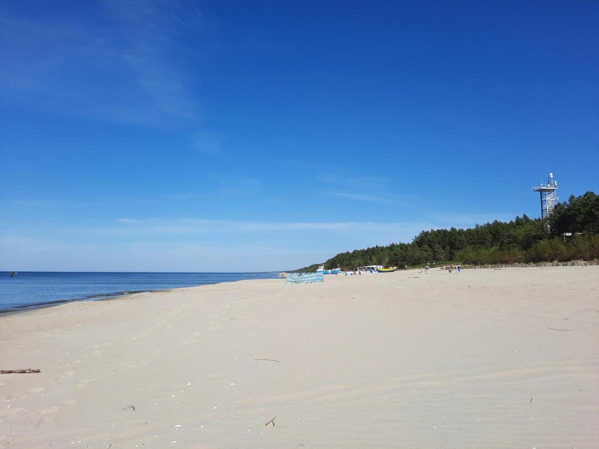 Pensjonat Cichy Kacik Kąty Rybackie Exteriör bild