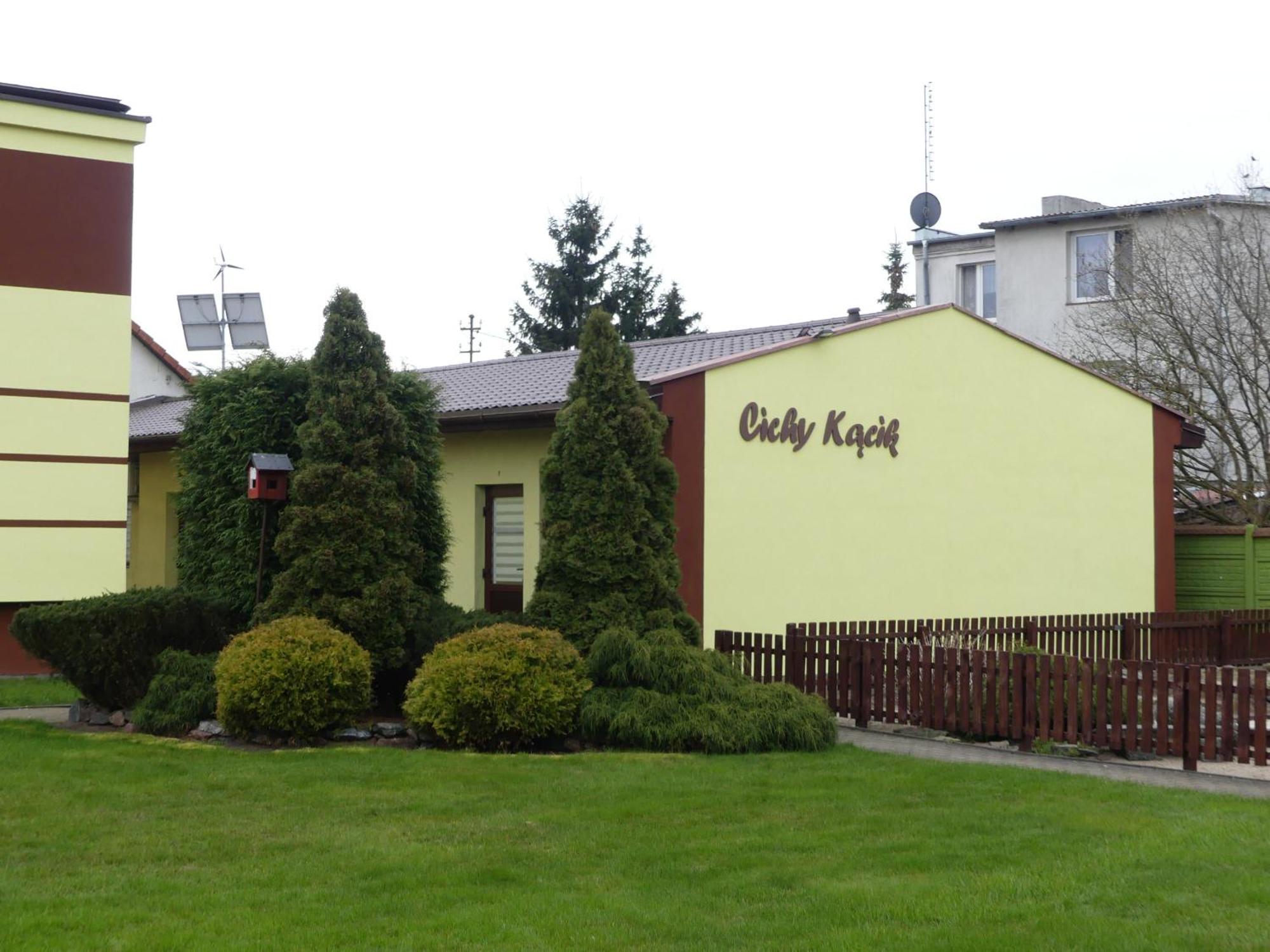 Pensjonat Cichy Kacik Kąty Rybackie Exteriör bild